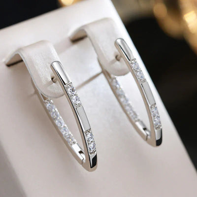 Elegant Zirconia Earrings in Gold (BUY 1 GET 1 FREE)